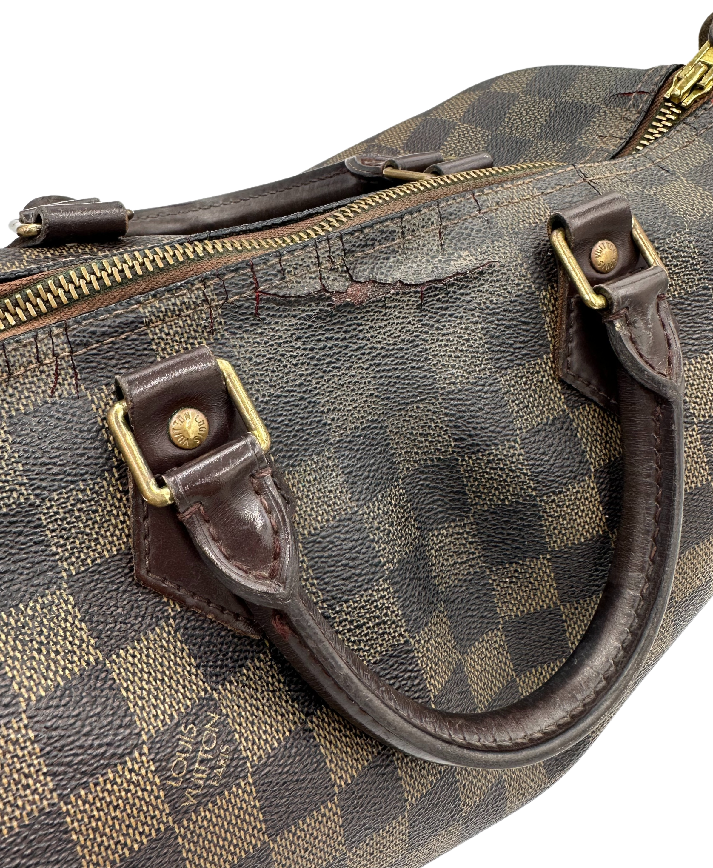 Louis Vuitton Speedy Damier Ebene Handbag