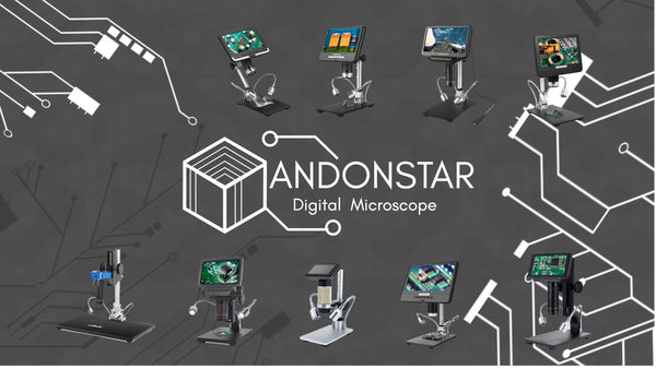 Andonstar digital microscope for PCB inspection industrial inspection