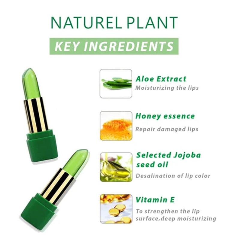 Beautino Color Changing Aloe Vera Lipstick - fafa-chic