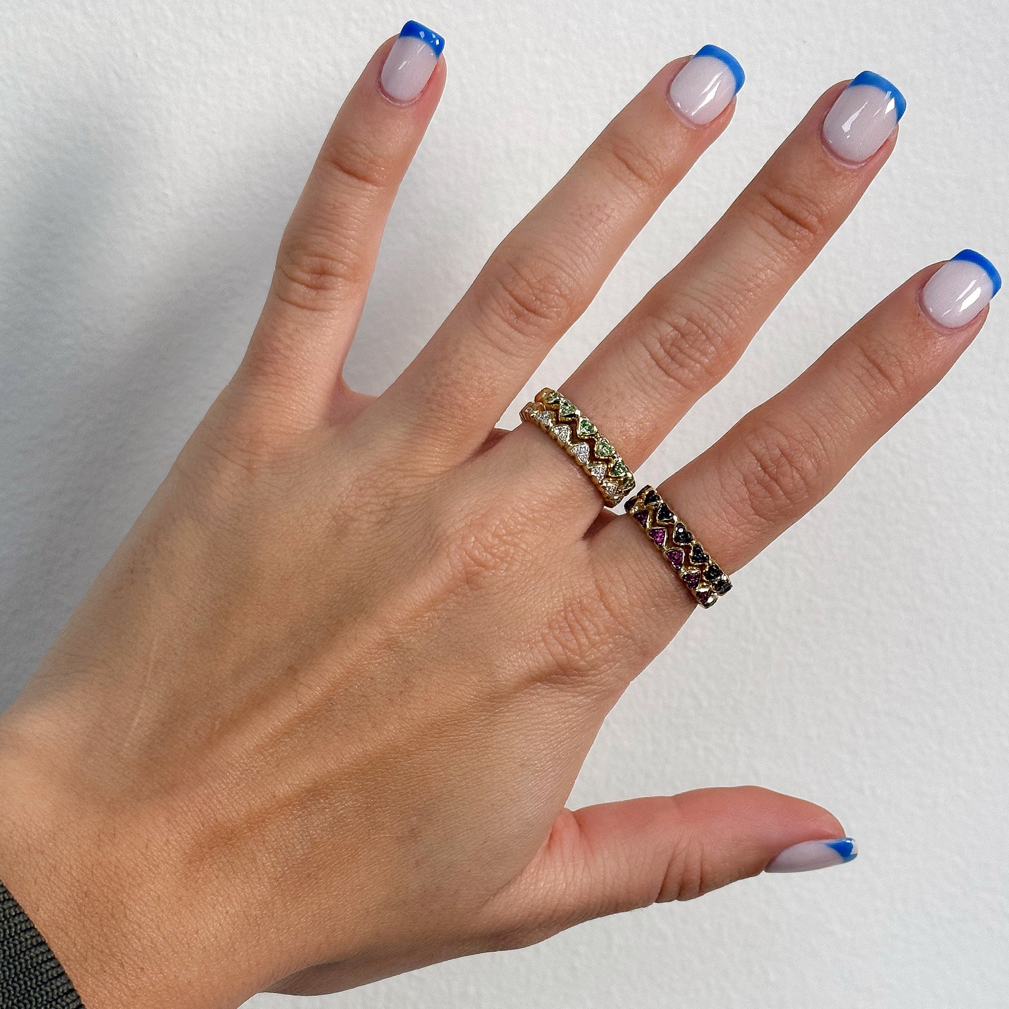 14K Gold Ruby Eternal Heart Ring