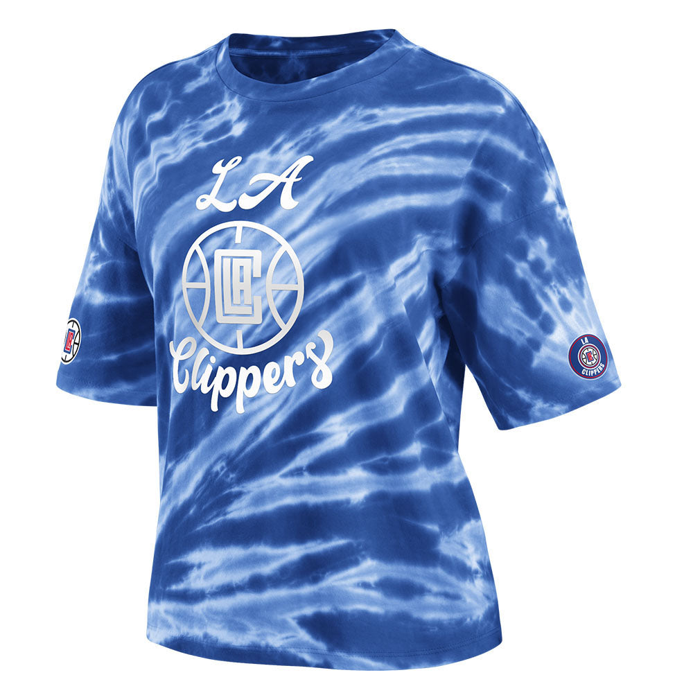 Ladies WEAR by Erin Andrews Clippers Tie-Dye T-Shirt