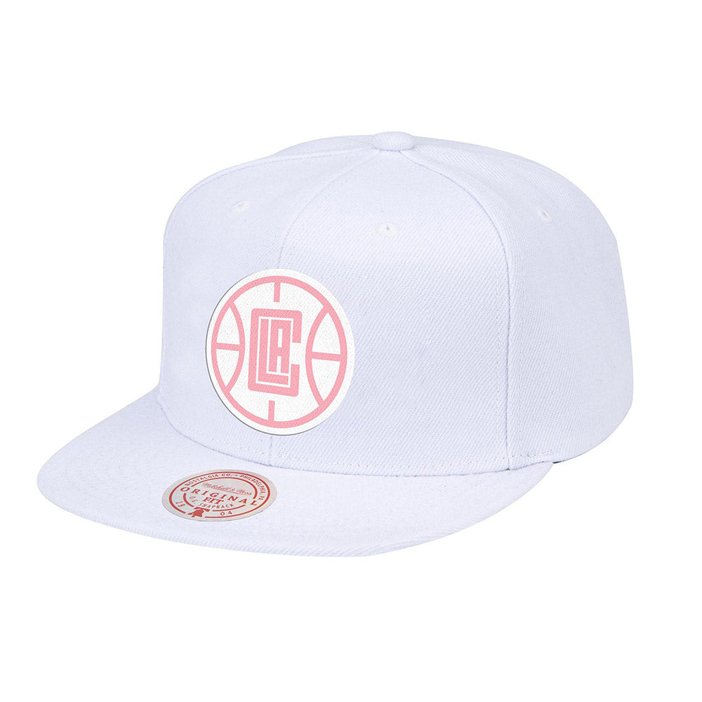 Mitchell & Ness Clippers Summer Suede Snapback Hat