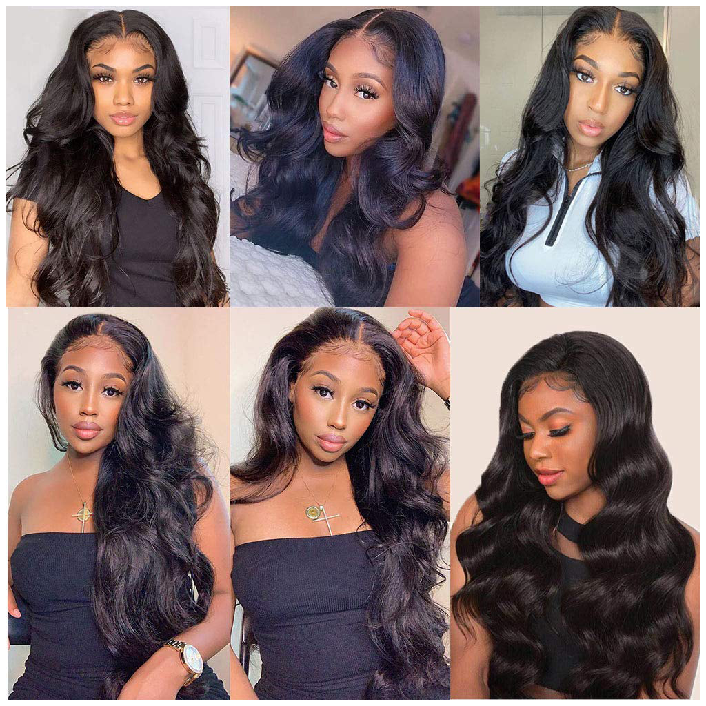 closure body wave wig