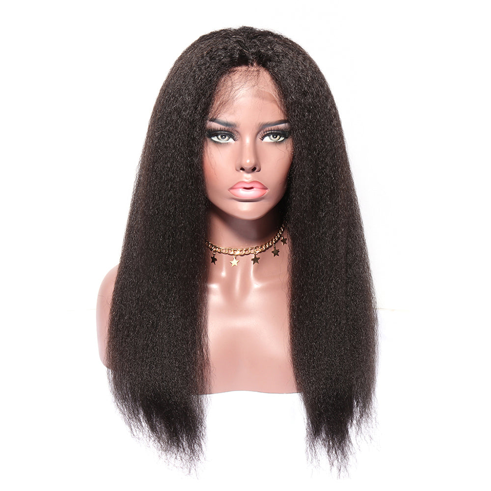 13x4 Kinky Straight Lace Front Wig