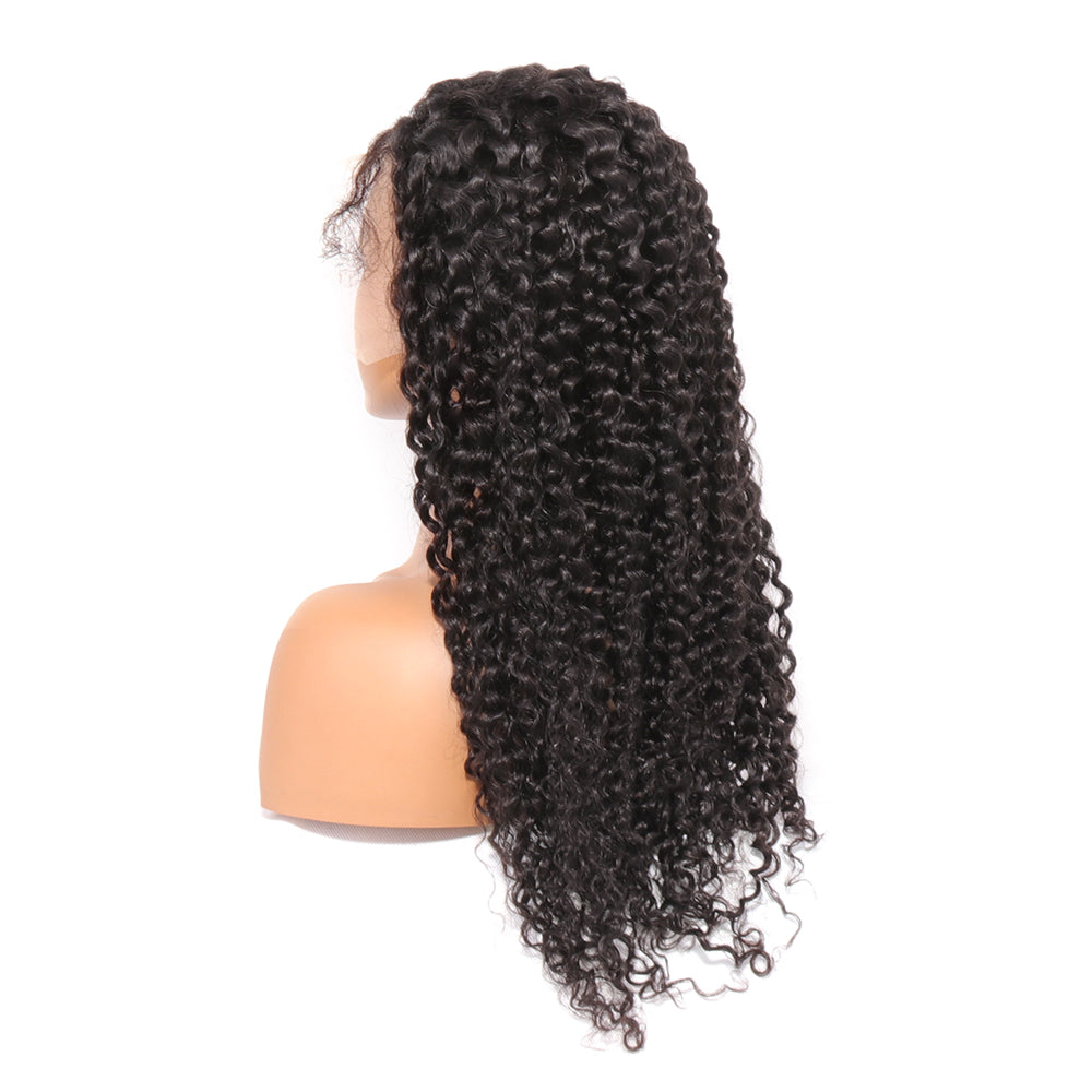Kinky Curly Lace Front Human Hair Wig