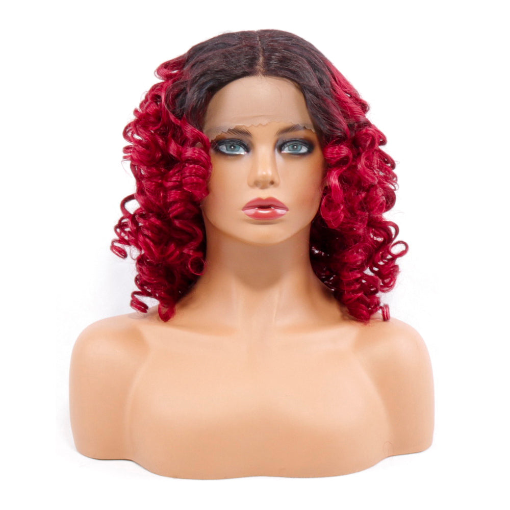 Romance Bouncy Curly Wig 1B/99J Color