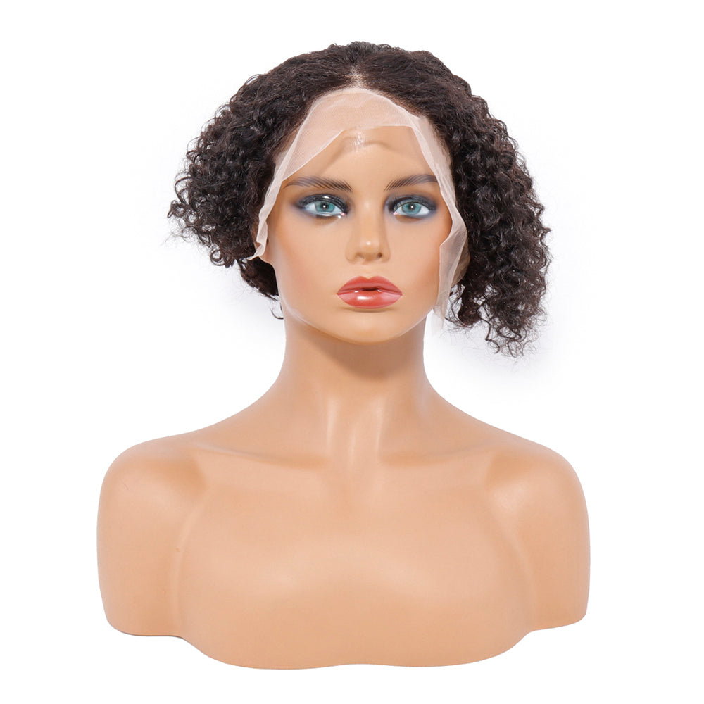 13x4 Pixie Curly Lace Front Wigs