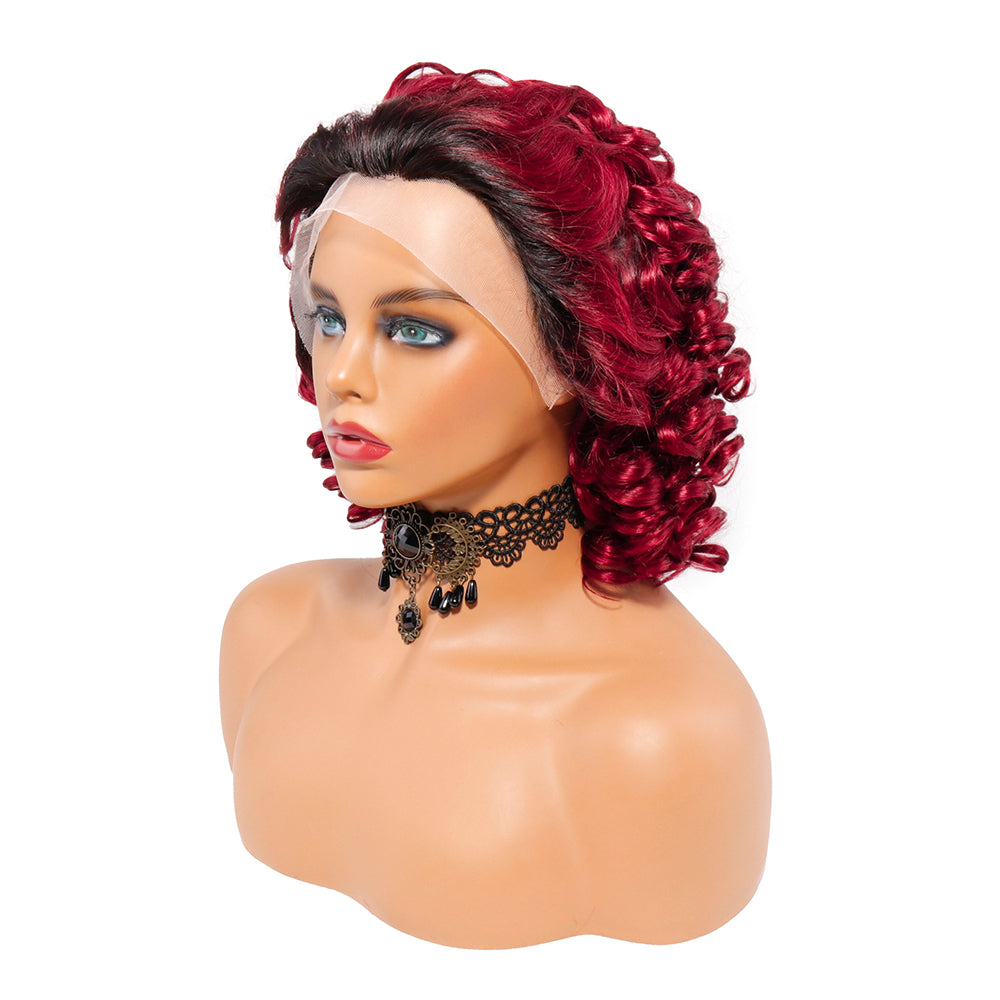 Bouncy Curly 1B/99J Wig