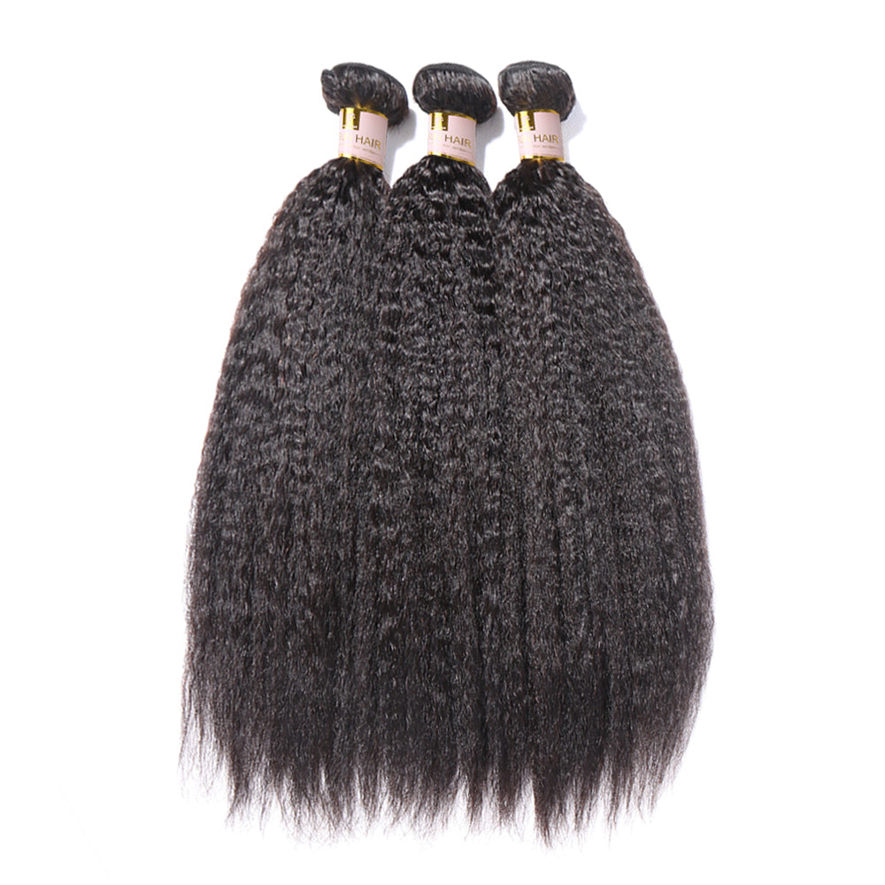 3 Bundles with 13x4 Lace Frontal