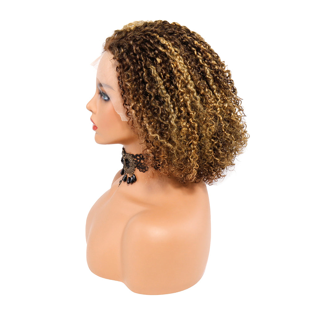 13x1 Short Curly Lace Wigs