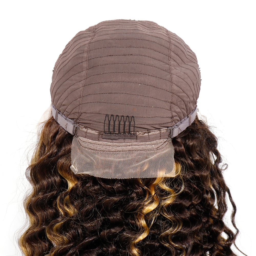 Highlight color 13x4 lace wig