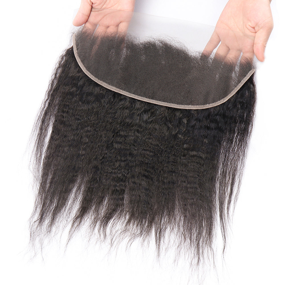 Kinky Straight 13x4 Lace Frontal