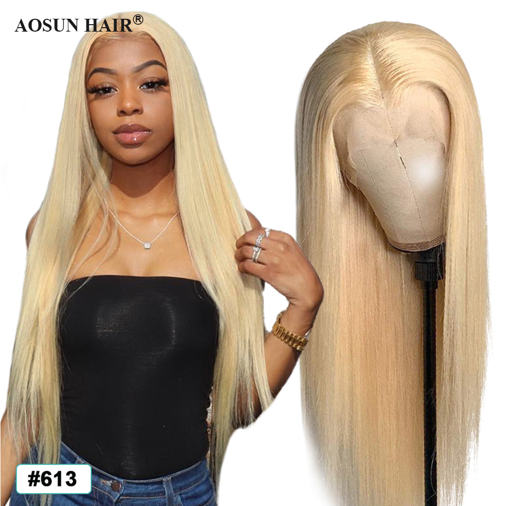 613 ftont lace wig straight