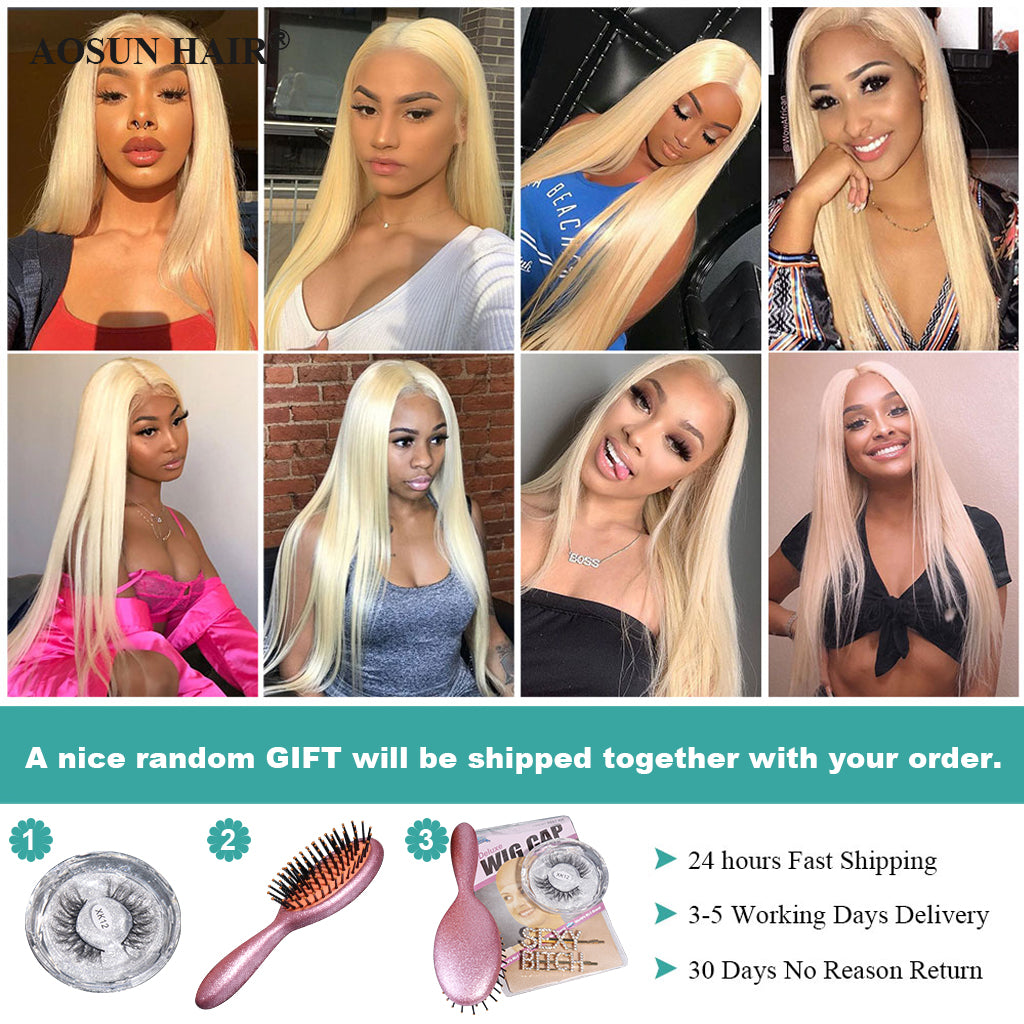 front lace wig 613 blonde