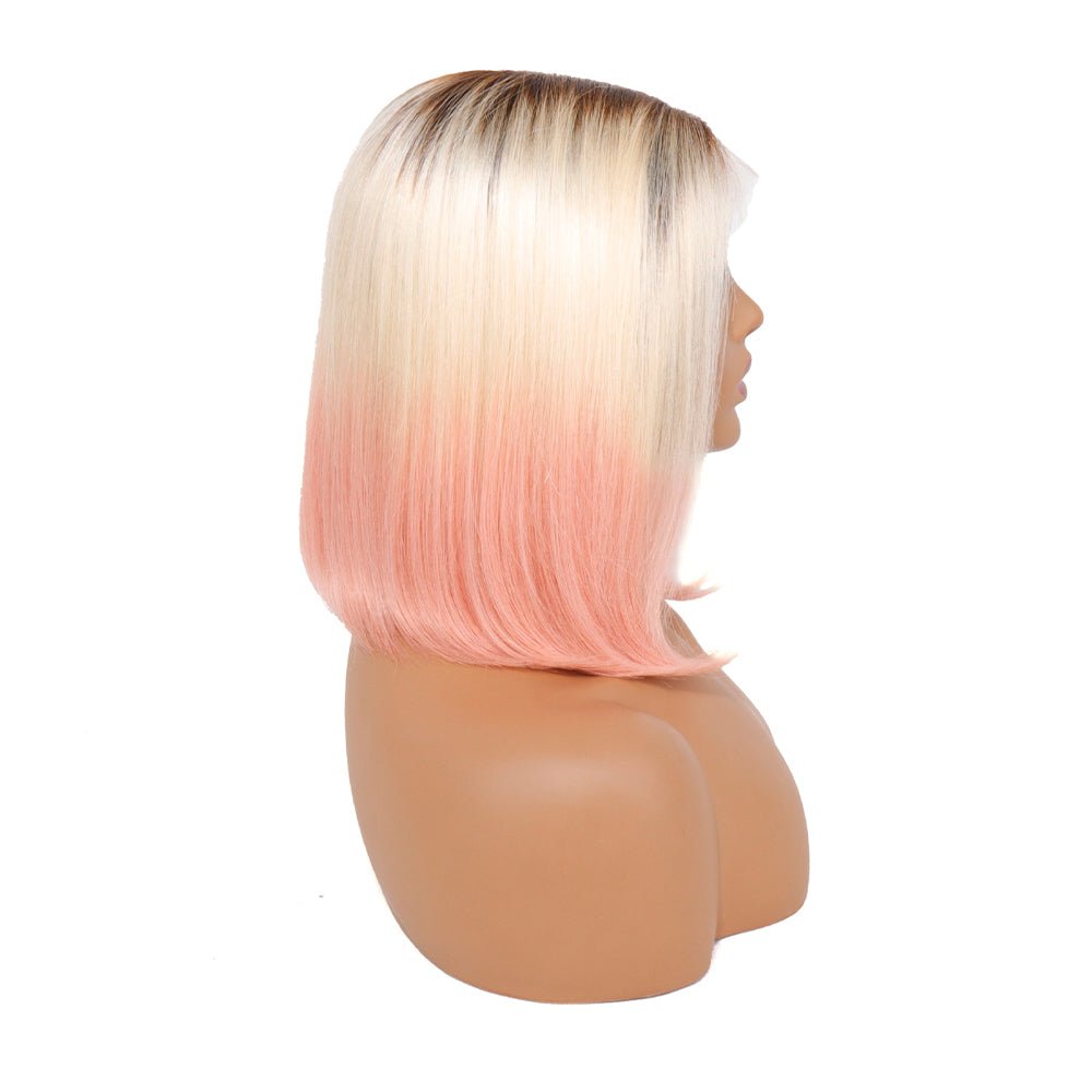 T1B/613/Pink Color Short Bob