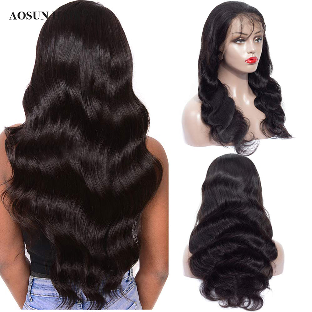 body wave 13x4 lace front wig