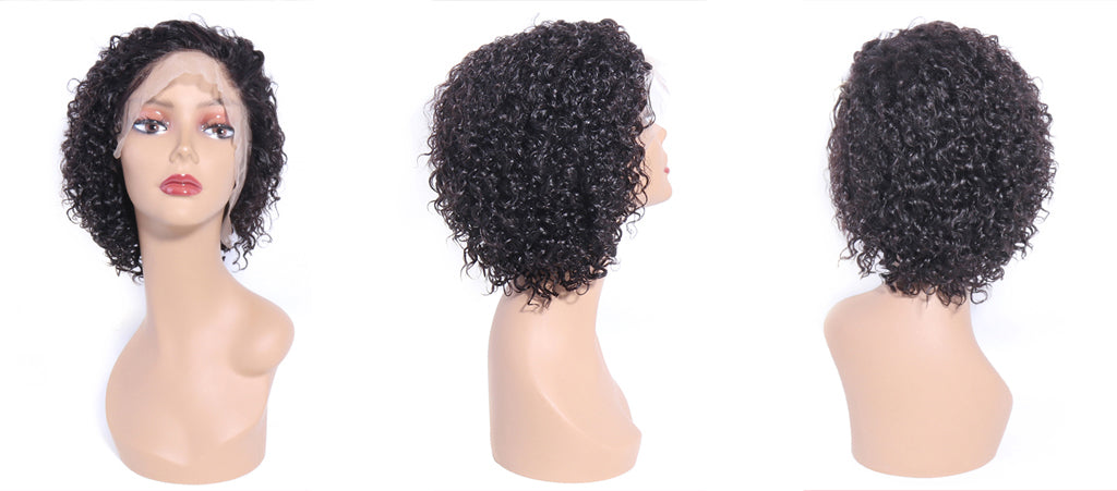 front lace pixie cut wig