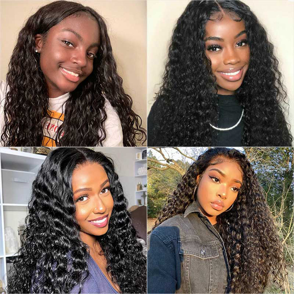 13x4 Deep Wave Swiss Lace Frontal