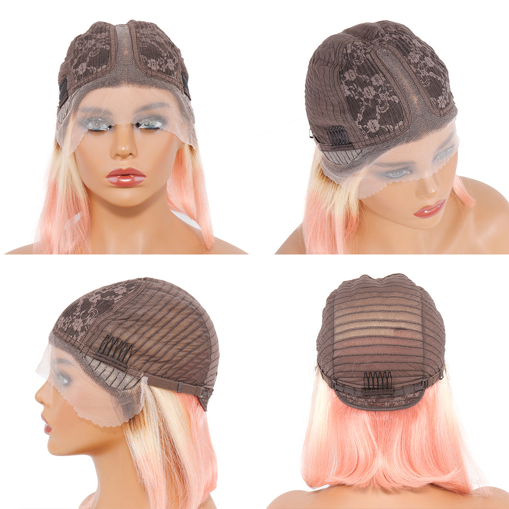 T-Part Lace Front Bob Wig