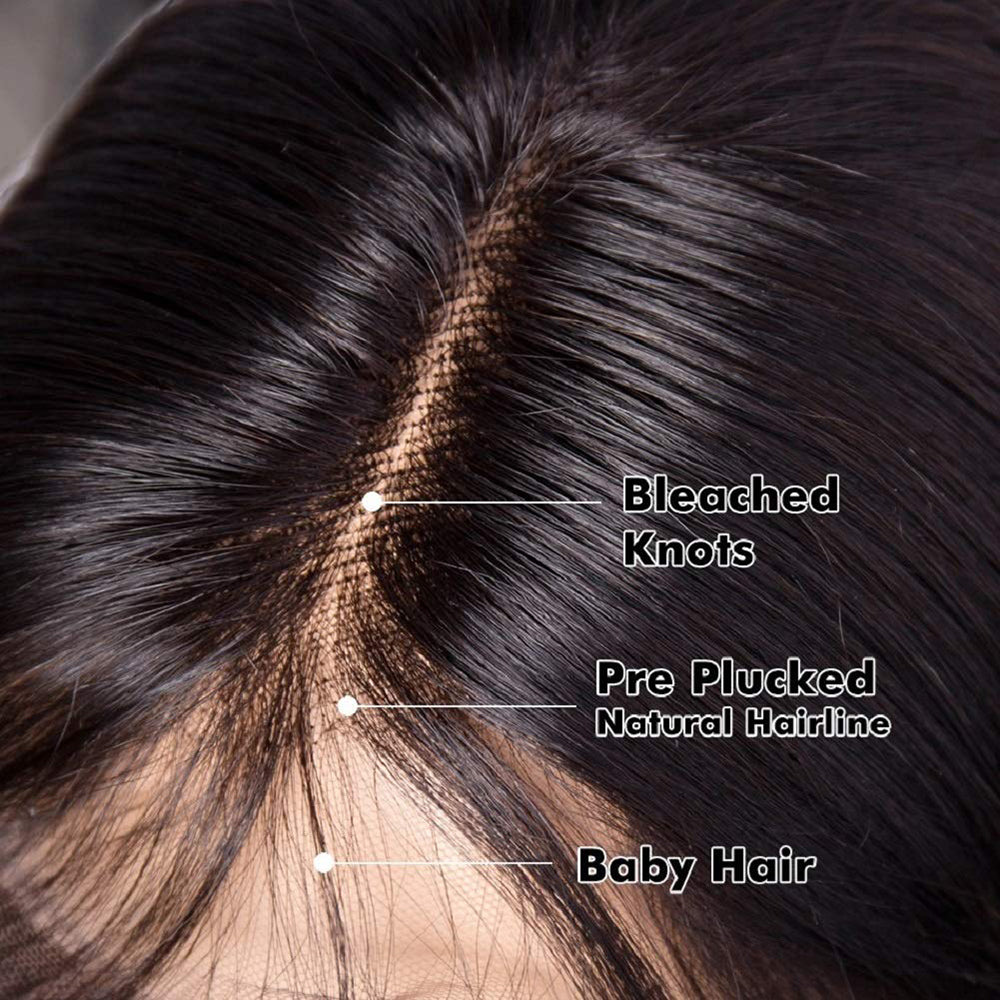 straight t part lace wig