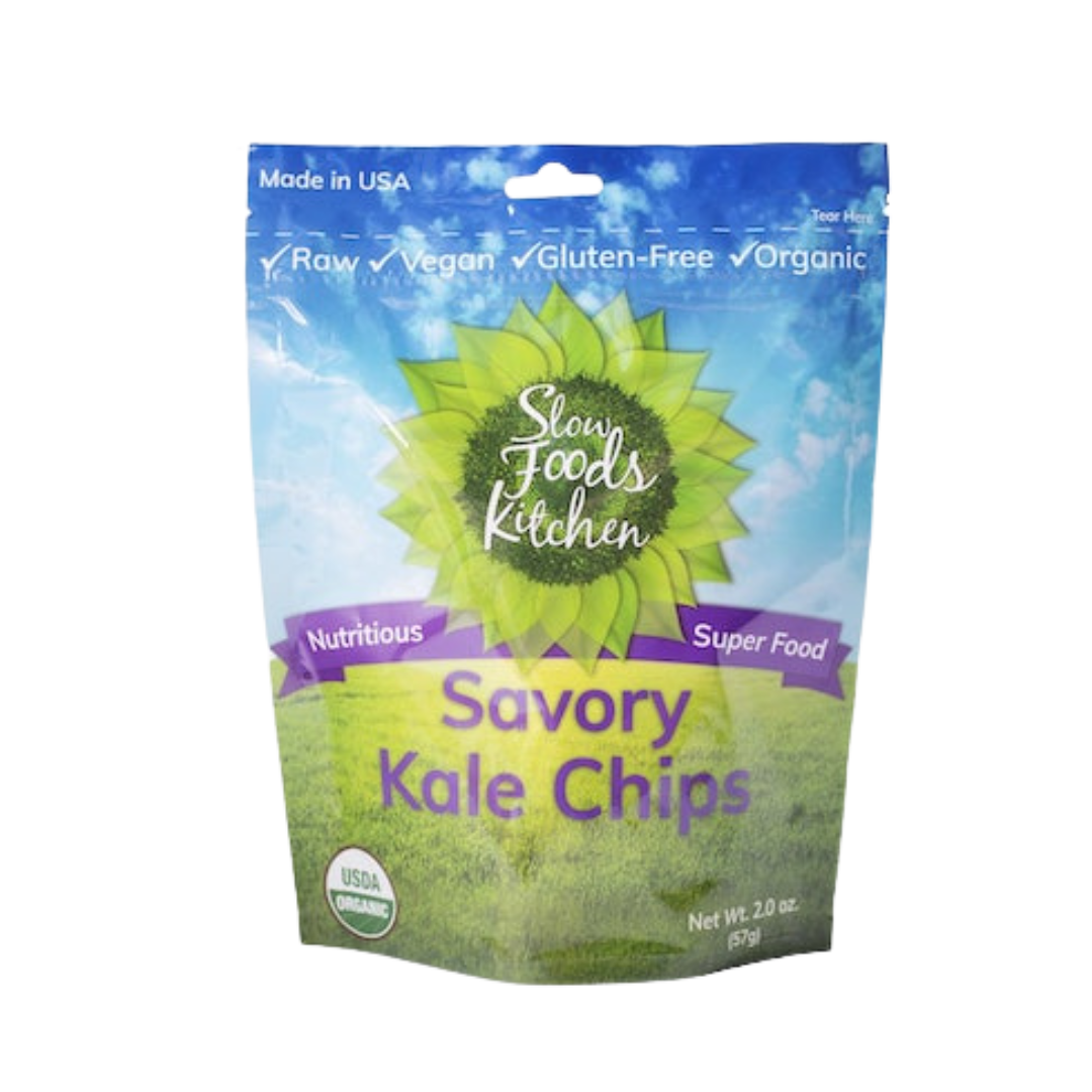 Slow Foods Kitchen Savory Kale Chips