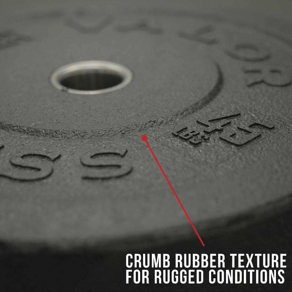 Recycled Rubber Bumper Plates (LB)