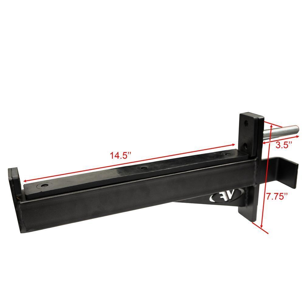 Safety Spotter Arm Attachments for 2x3 Yoke Racks