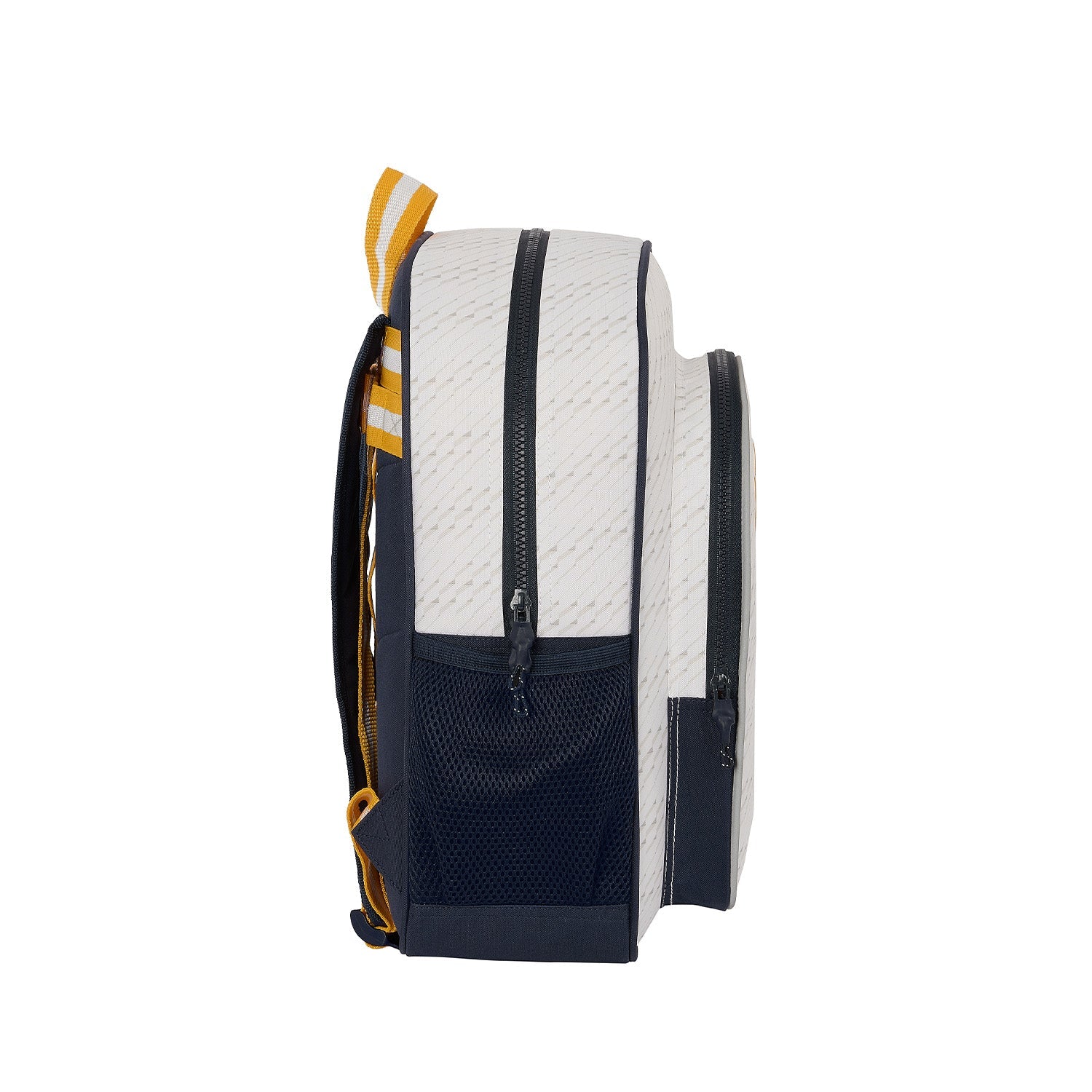 Youth Backpack White/Gold