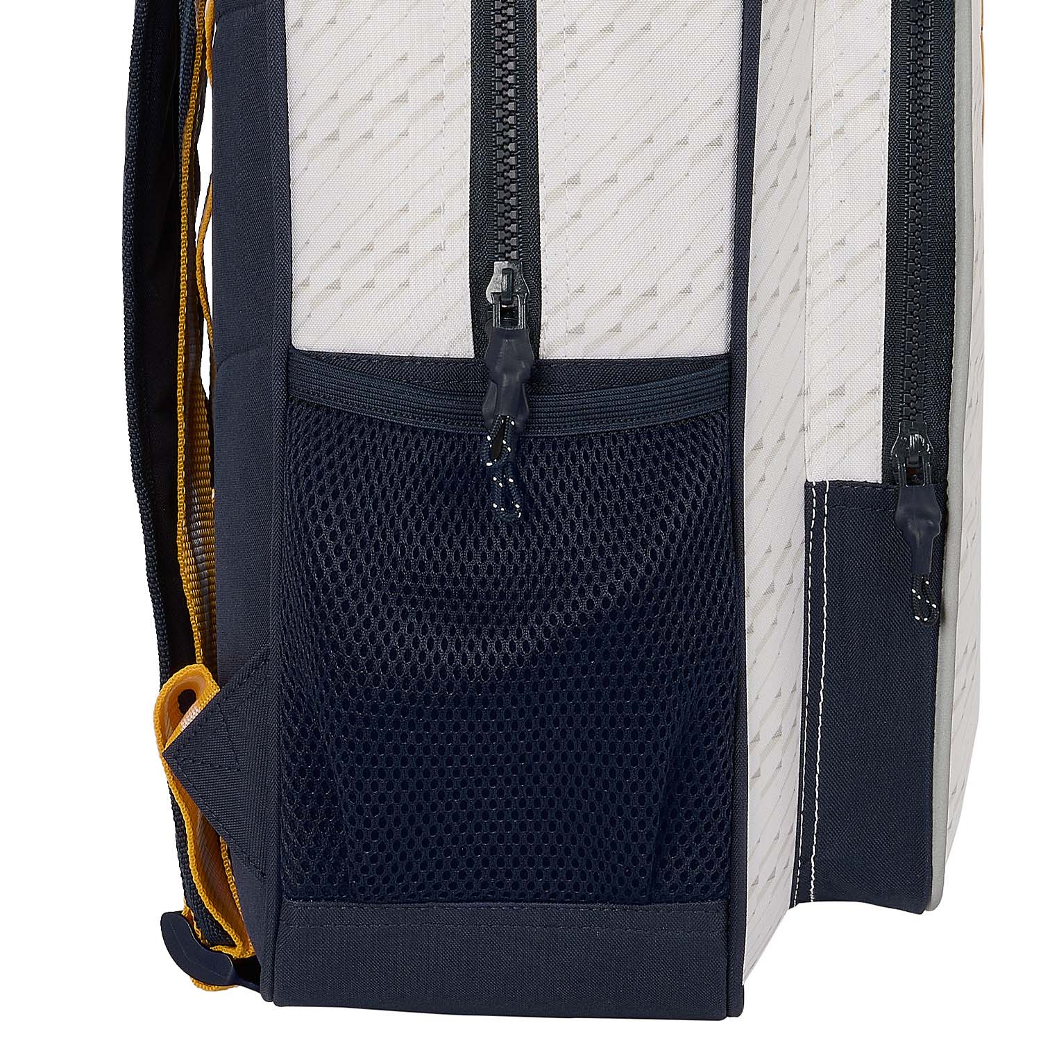 Youth Backpack White/Gold