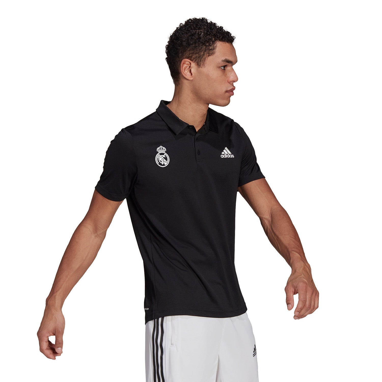 Mens adidas Training TTS Polo Black