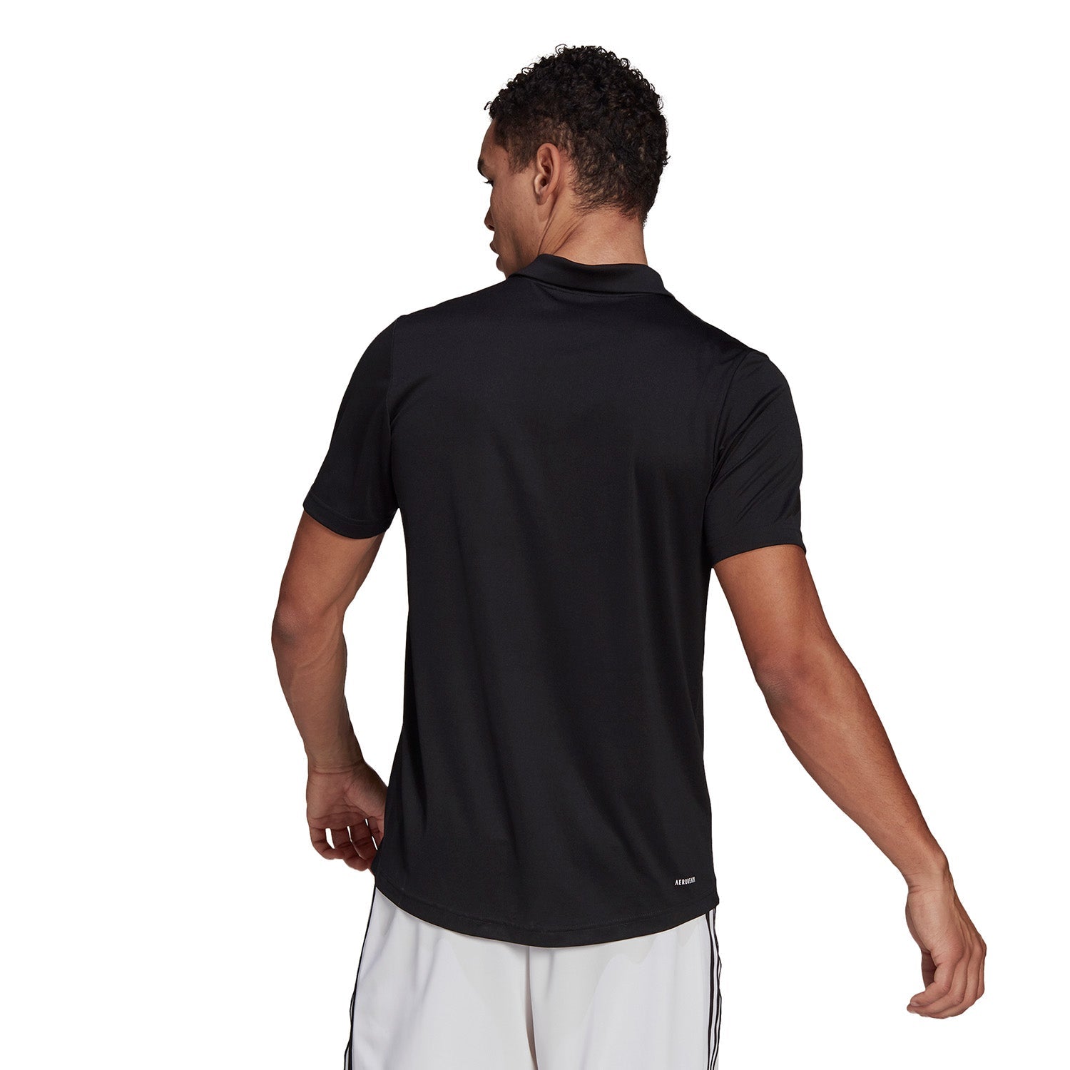 Mens adidas Training TTS Polo Black