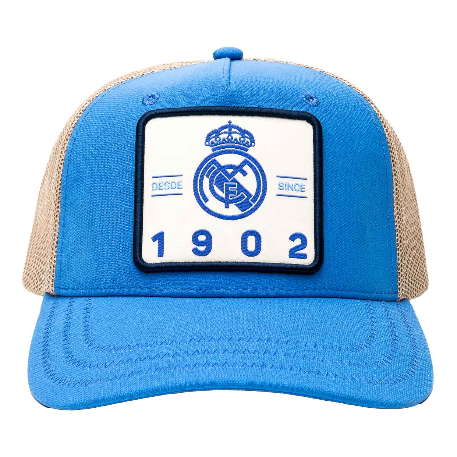 Square 1902 Trucker Cap Blue