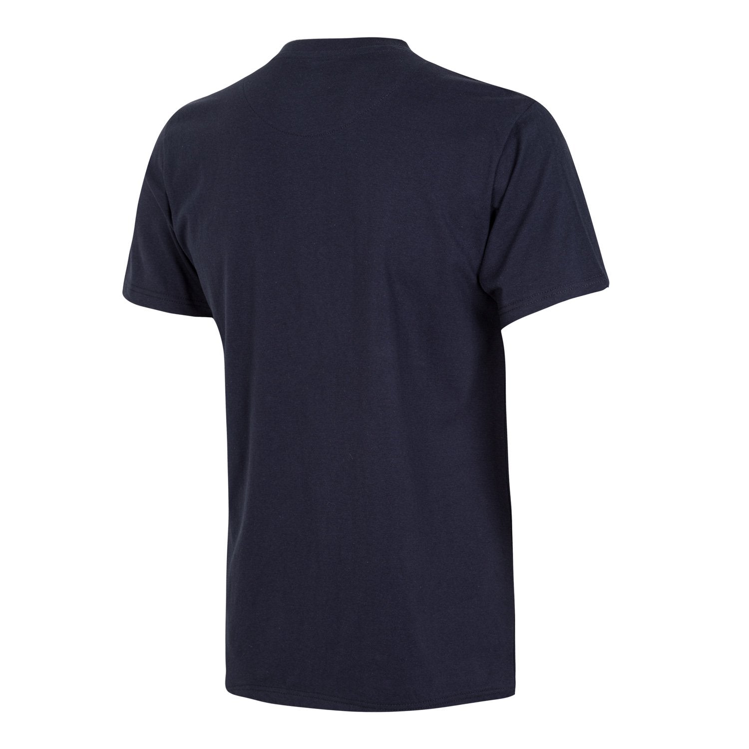 Mens Essentials Color Crest T-Shirt Navy