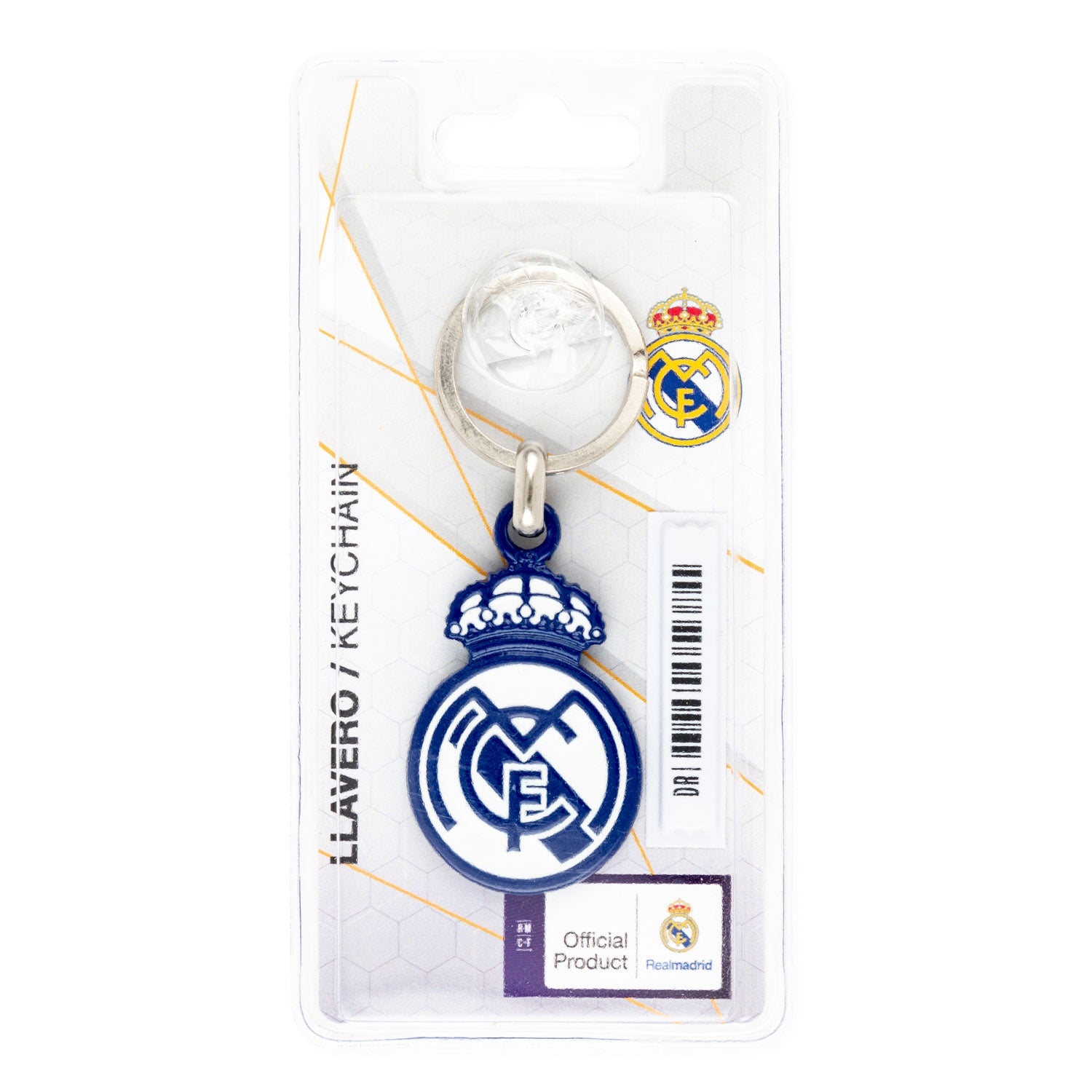 Real Madrid Blue Crest Keyring