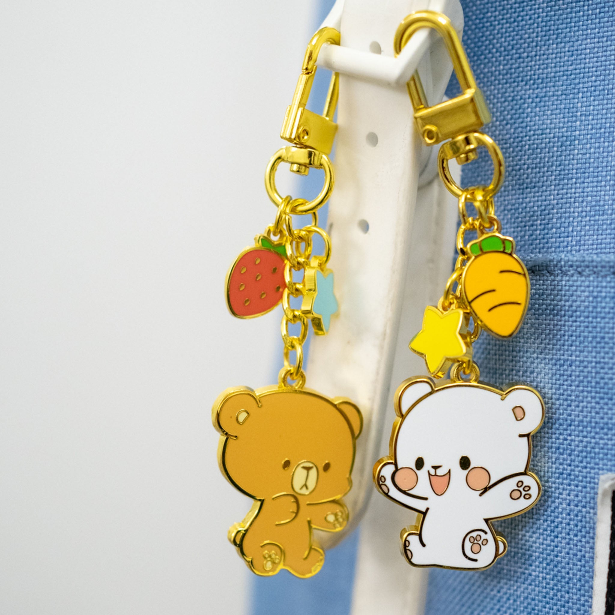 milkmochabear: Enamel Keychain - Milk