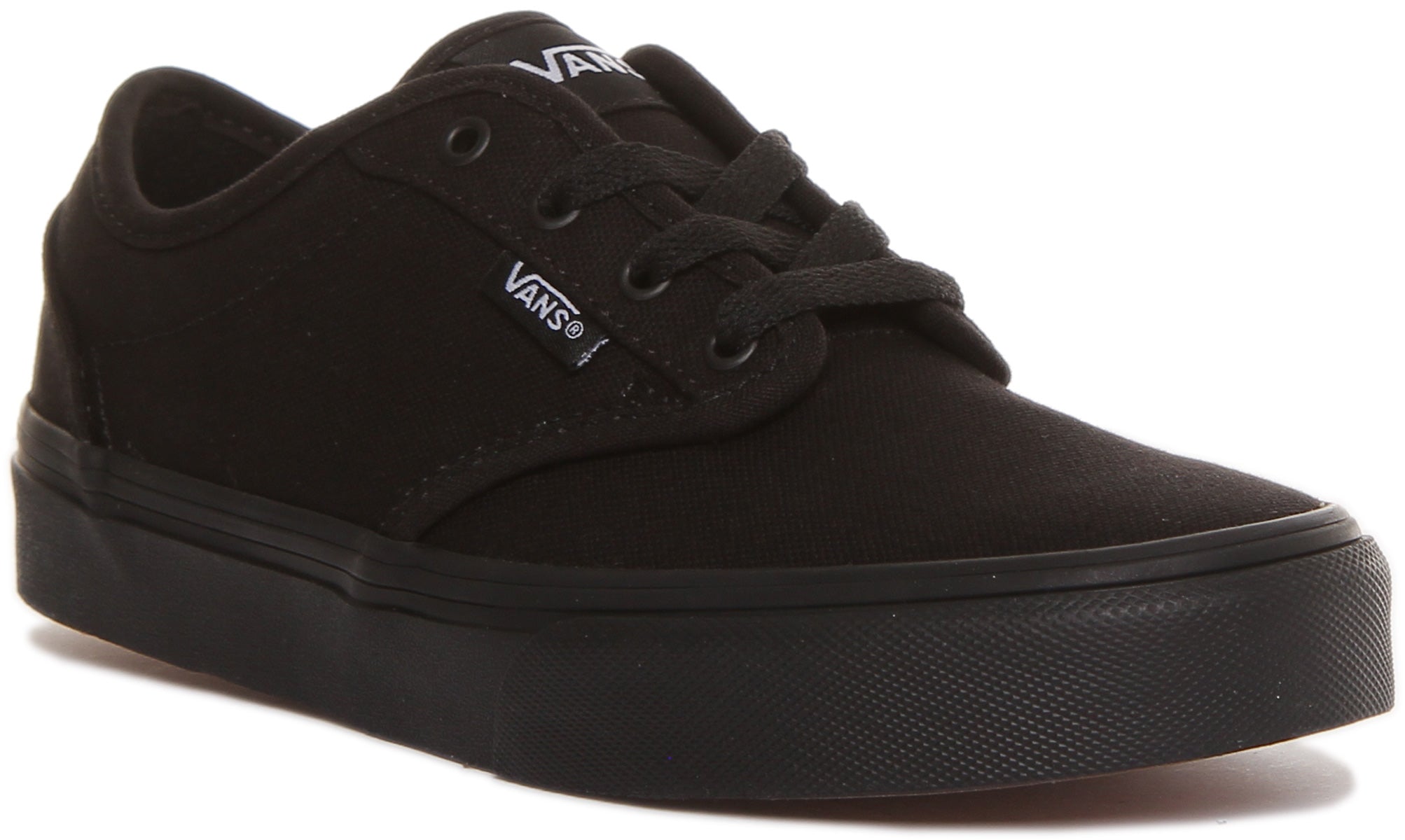 Vans Atwood In Black For Kids Size 2.5