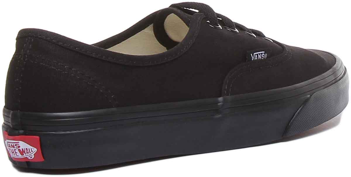 Vans Classic Authentic In Black Black For Women