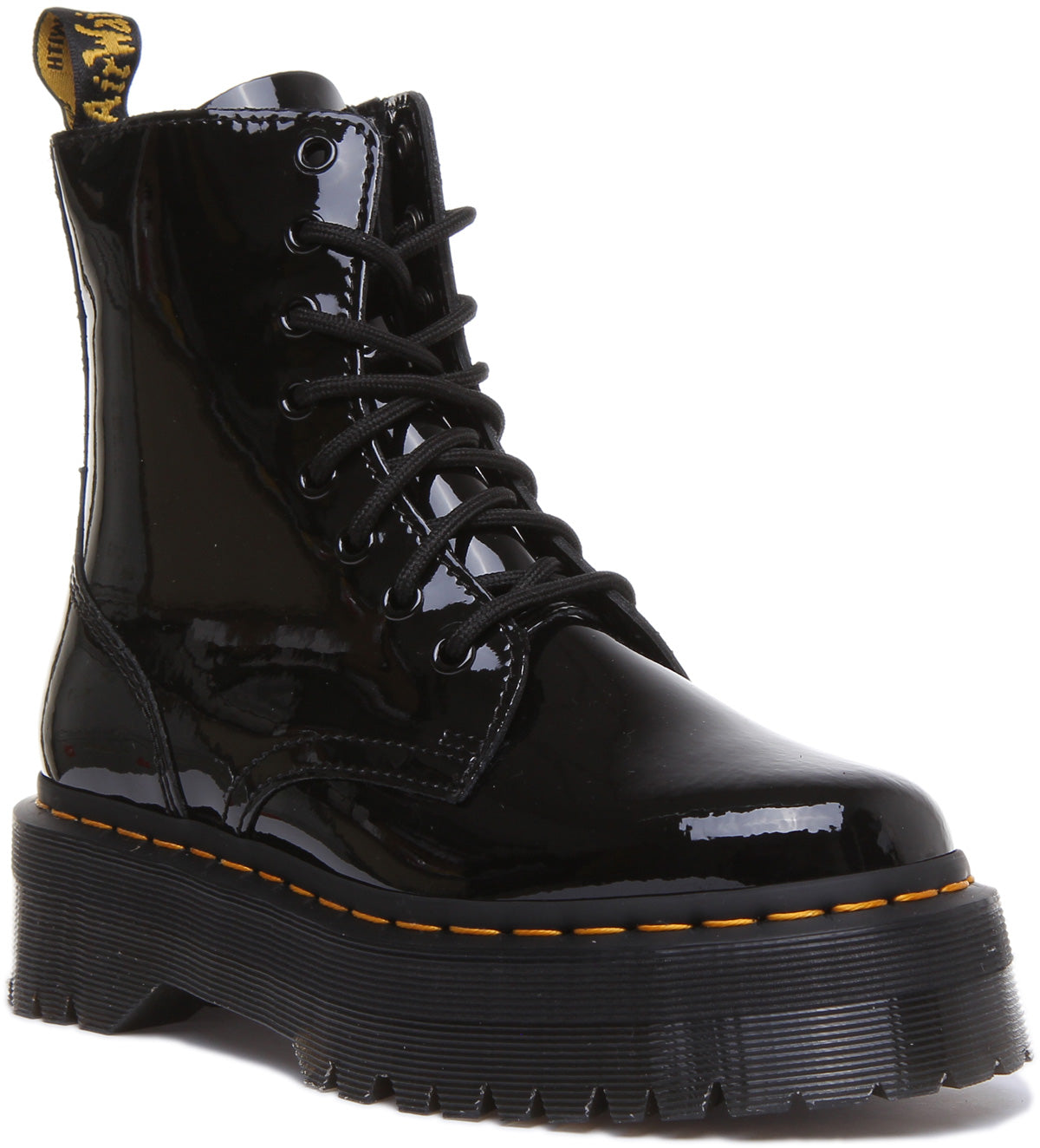 Dr Martens Jadon In Black Patent For Women