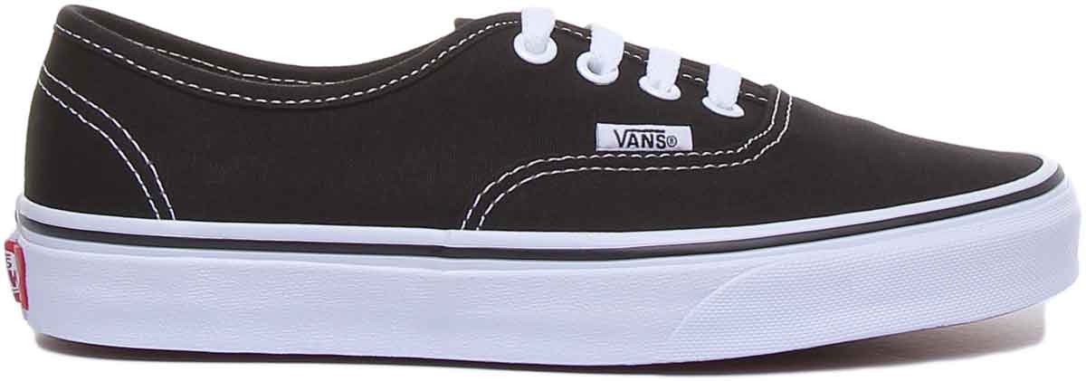 Vans Classic Authentic In Black White For Men