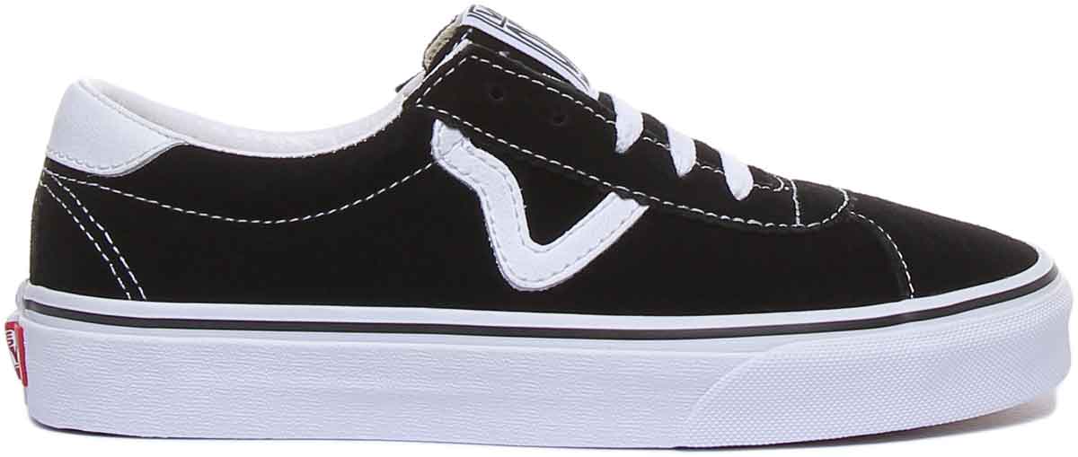 Vans Classic Vans Sport In Black White For Women