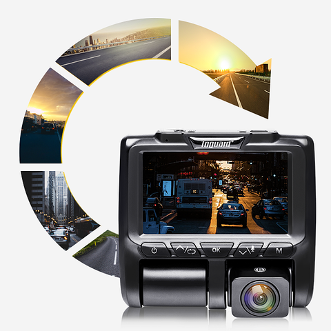 Caméra De Tableau De Bord DVR De Voiture HD 1080P À 3 Objectifs - Capturez  Chaque Instant Sur La Route !