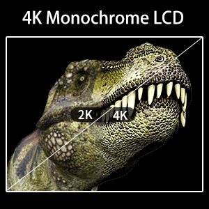 JGMaker G6 : 4k Monochrome LCD screen