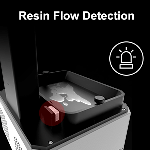 JGMaker G6 resin flow detection