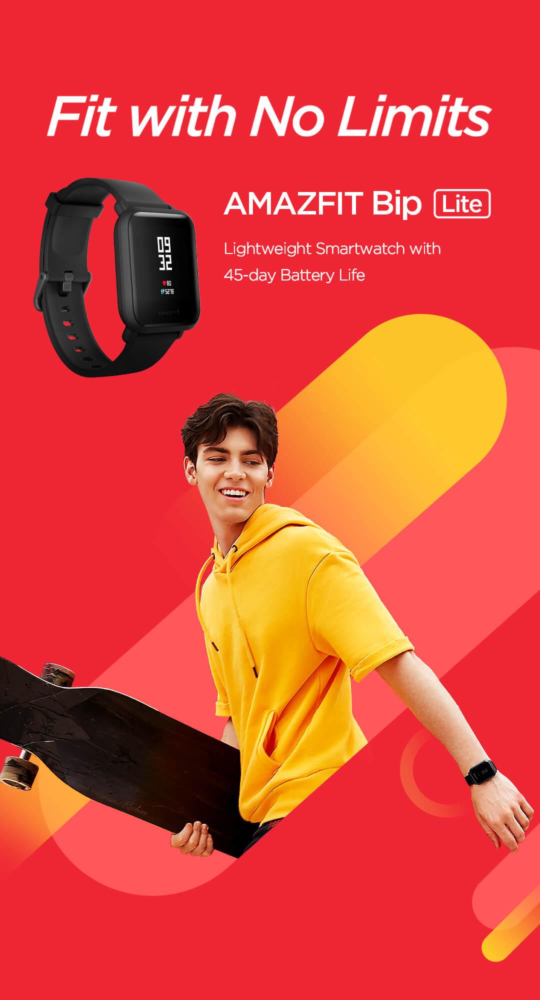 amazfit bip lite online