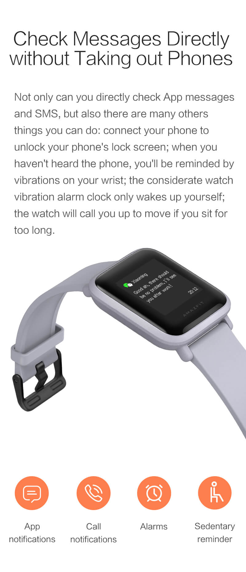 amazfit bip details