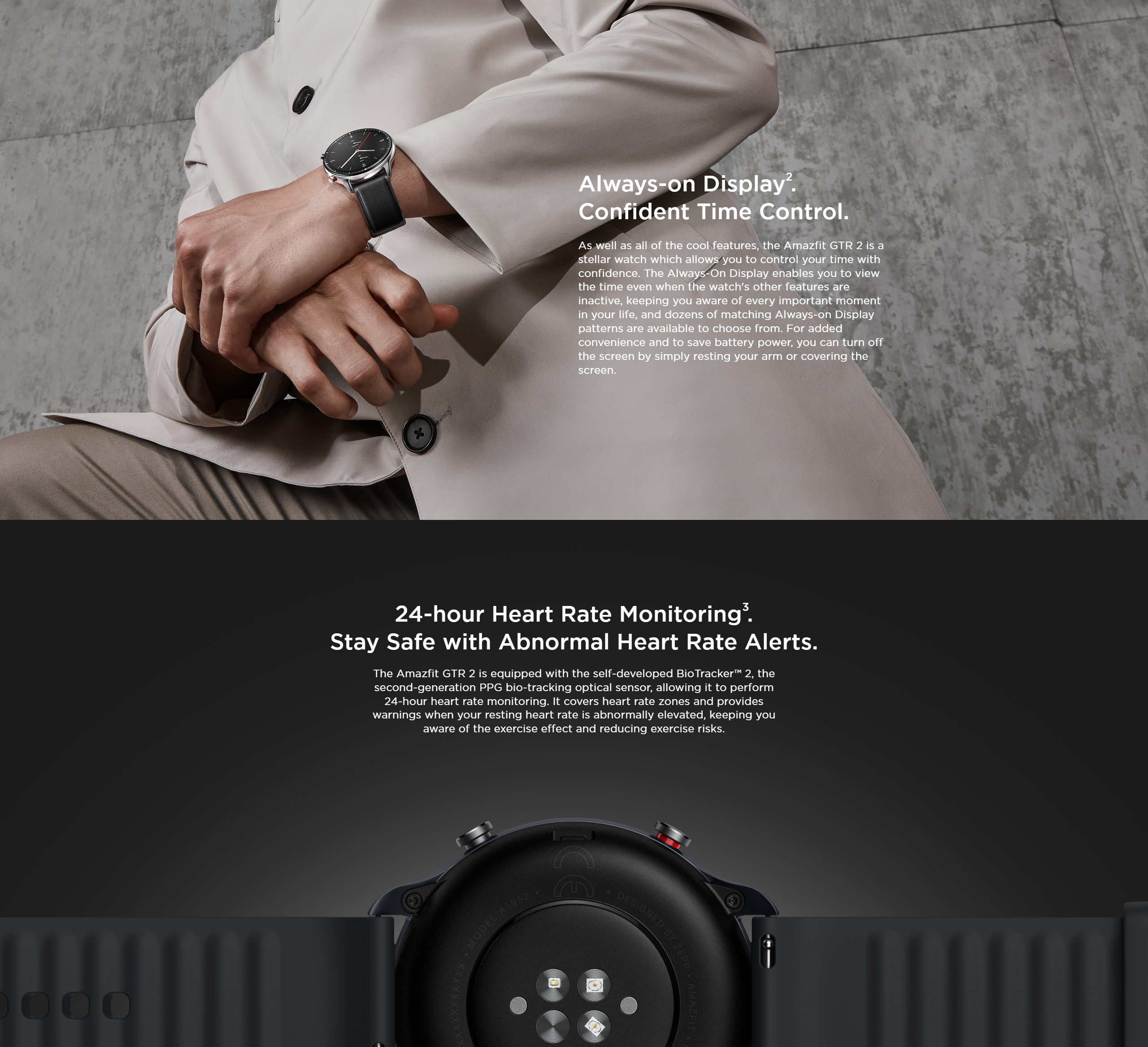 Amazfit shop gtr second