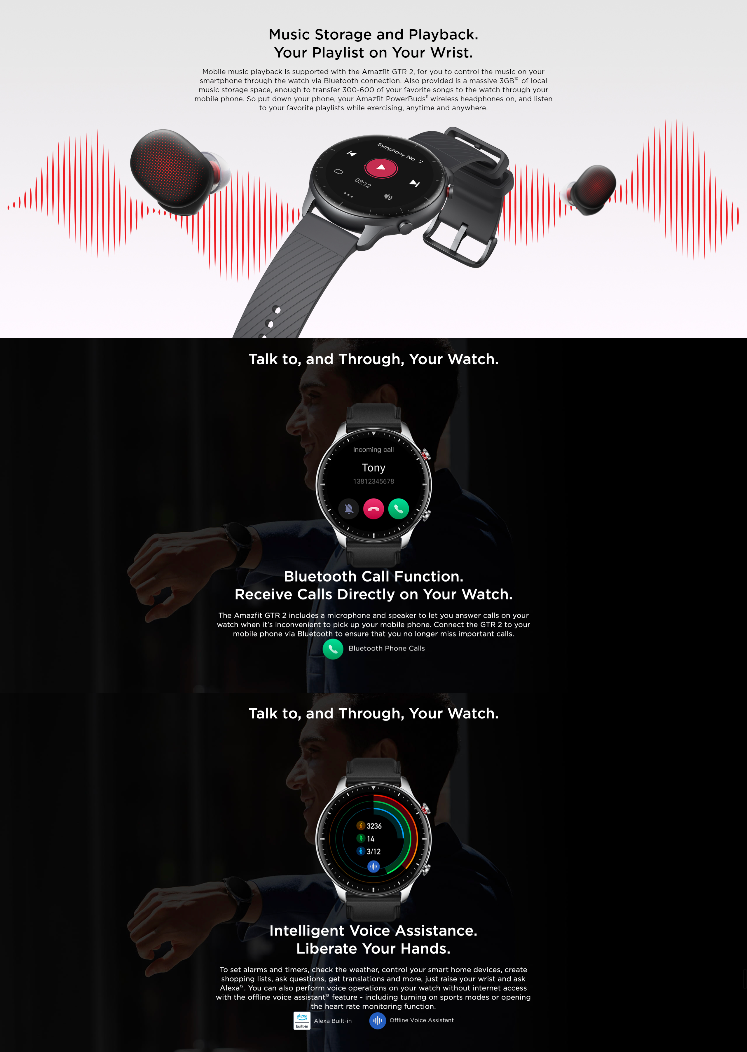 Smartwatch Amazfit GTR 2 Alexa