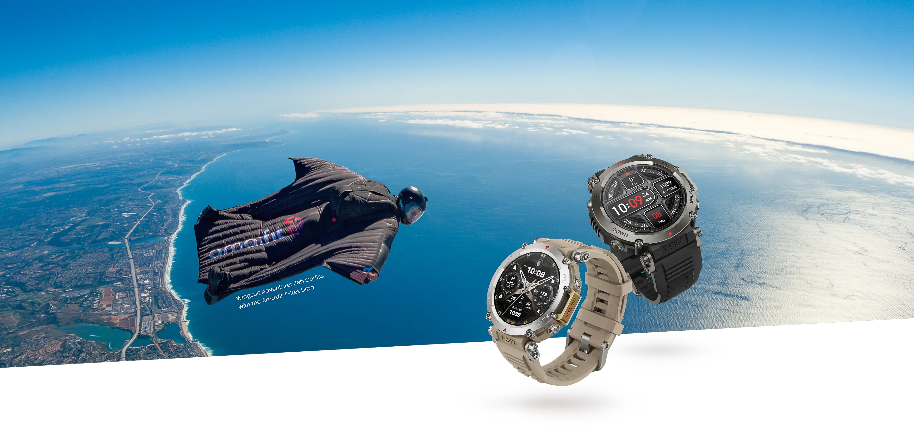 Amazfit Lteamazfit Falcon 20 Atm Gps Smartwatch For Men - Dual-band, Heart  Rate, 500mah