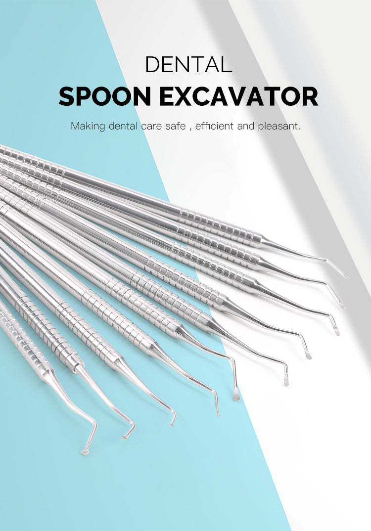 Dental Endo Spoon Excavators Stainless Steel Double Ended Instruments 1pc/Pack - azdentall.com