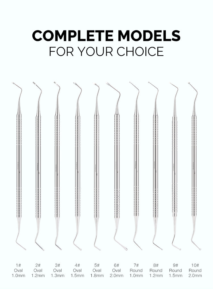 Dental Endo Spoon Excavators Stainless Steel Double Ended Instruments 1pc/Pack - azdentall.com